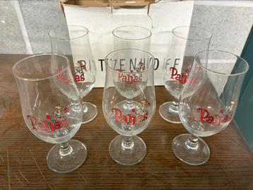 Lot 15 diverse bierglazen beschikbaar voor biedingen