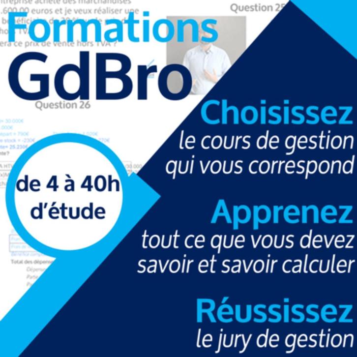 Formation en gestion de base (réussite garantie au 1er coup), Diensten en Vakmensen, Cursussen en Workshops, Werk of Loopbaan
