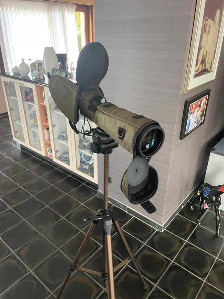 Spotting scope complete set met kleine verrekijker, TV, Hi-fi & Vidéo, Matériel d'optique| Jumelles, Neuf, Avec housse ou sac