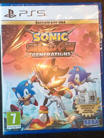 Jeu Ps5 sonic shadow generations  beschikbaar voor biedingen
