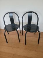 Paire de chaises design vintage Ikea Maxmö, Maison & Meubles, Comme neuf, Enlèvement ou Envoi, Métal