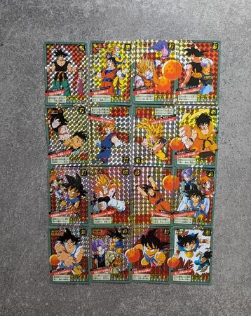 Dragon Ball Super Battle kaarten 16 prisma's puzzel Shenron  beschikbaar voor biedingen