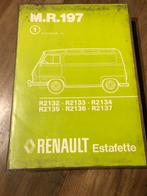 Reparatie handleiding Renault Estafette R132/33/34/35/36/37, Ophalen of Verzenden, Zo goed als nieuw, Renault