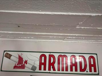 Geëmailleerde plaat Armada beschikbaar voor biedingen