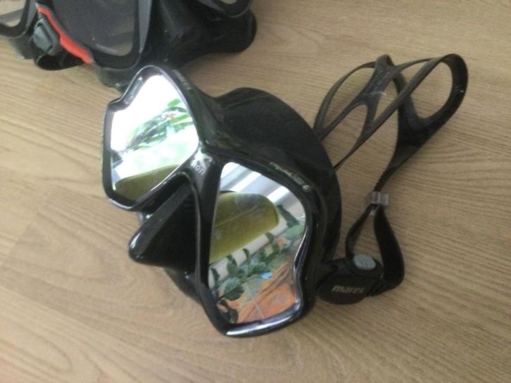 Mares X Vision LS “ Silver Mirrored “ Mask - Ecocheques, Watersport en Boten, Duiken, Zo goed als nieuw, Duikbril of Snorkel, Ophalen of Verzenden