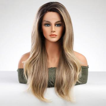 Swiss lace pruik lang blond haar zonder pony Tyler beschikbaar voor biedingen