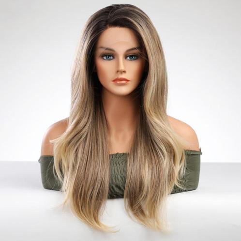 Swiss lace pruik lang blond haar zonder pony Tyler, Handtassen en Accessoires, Uiterlijk | Haarverzorging, Nieuw, Pruik of Haarverlenging