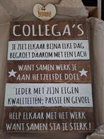 Tekstbord collega's, Enlèvement, Neuf