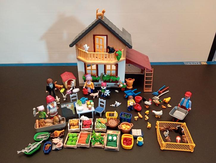 Playmobil Hoeve met bio-winkel versmarkt 5120, Enfants & Bébés, Jouets | Playmobil, Comme neuf, Ensemble complet, Enlèvement