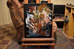 Serie nr. 1 over abstracte schilderijen, door Joky Kamo, Antiek en Kunst, Kunst | Schilderijen | Modern, Ophalen