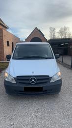 Mercedes Vito 2013 Diesel LichteVracht 3-Zit Airco, Auto's, Euro 5, Zwart, Wit, 5 deurs