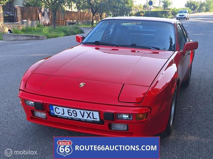 Porsche 944 | 1986 | Route 66 Auctions, Auto's, Oldtimers, Bedrijf, Te koop, Porsche, Benzine, Overige carrosserie, Handgeschakeld