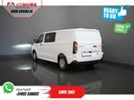 Ford Transit Custom 320 2.0 TDCI 136 pk L2 BPM VRIJ! DC Dubb, Wit, Parkeersensor, Bedrijf, Ford