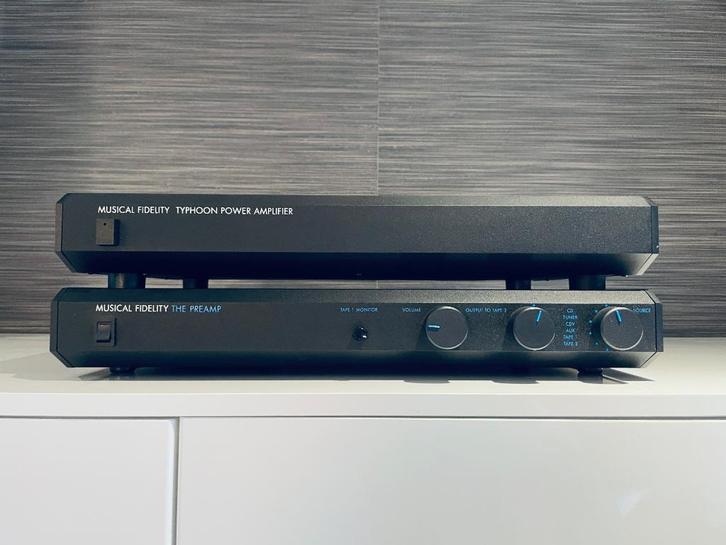 Musical Fidelity Typhoon, Audio, Tv en Foto, Versterkers en Ontvangers, Gebruikt, Stereo, 120 watt of meer, Marantz, Ophalen of Verzenden