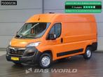 Opel Movano 165PK L2H2 Trekhaak LED Navi Airco Airco Trekhaa, Auto's, Stof, Gebruikt, 2500 kg, Bedrijf