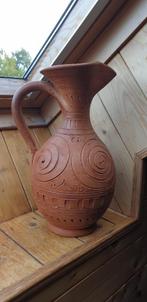 Bruine kan in aardewerk , Italy, Antiek en Kunst, Antiek | Keramiek en Aardewerk, Ophalen of Verzenden