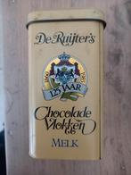 Blik De Ruijter's 125 jaar chocolade vlokken, Ophalen of Verzenden