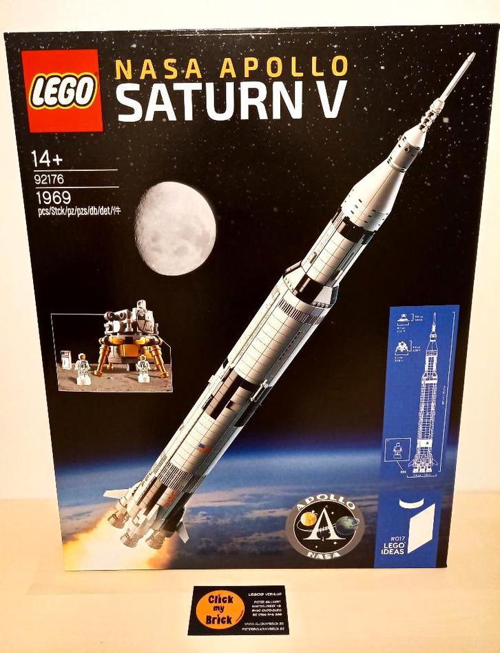 92176 - Lego Ideas Nasa Apollo Saturn V - NIEUW & SEALED, Kinderen en Baby's, Speelgoed | Duplo en Lego, Nieuw, Lego, Complete set