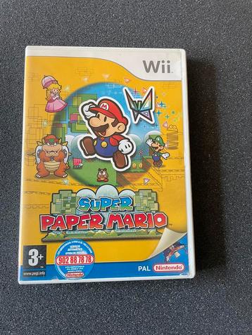 Jeux nintendo wii super paper mario beschikbaar voor biedingen