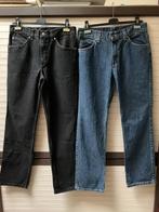 2 spijkerbroeken mustang jeans blauw en zwart maat 34, Blauw, Ophalen of Verzenden, W33 - W34 (confectie 48/50), Mustang