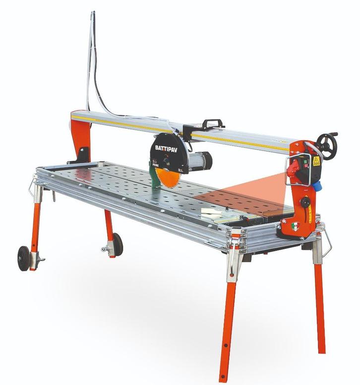 table de coupe carrelage battipav prime 120s PROMO STOCK, Doe-het-zelf en Bouw, Gereedschap | Zaagmachines, Nieuw, Overige typen