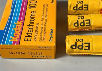 Verlopen foto/filmrolletjes/sheets Kodak beschikbaar voor biedingen