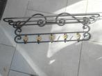 beau porte manteau fer forgé, Maison & Meubles, Enlèvement ou Envoi, Moins de 100 cm, Portemanteau mural, Utilisé