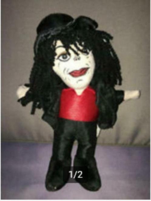 Pluche Popje 25cm Michael Jackson Zeldzaam !!, Verzamelen, Poppetjes en Figuurtjes, Gebruikt, Ophalen of Verzenden