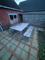 Buitentafel +banken, Ophalen, Zo goed als nieuw