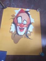 Poster voor clown, Ophalen, Gebruikt, Rechthoekig Staand, Overige onderwerpen