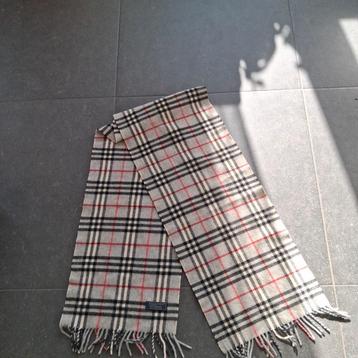 BURBERRY vintage wollen sjaal, uniseks  beschikbaar voor biedingen