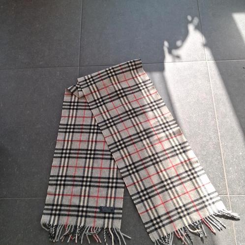 BURBERRY vintage wollen sjaal, uniseks, Kleding | Heren, Mutsen, Sjaals en Handschoenen, Gedragen, Sjaal, Overige maten, Ophalen of Verzenden