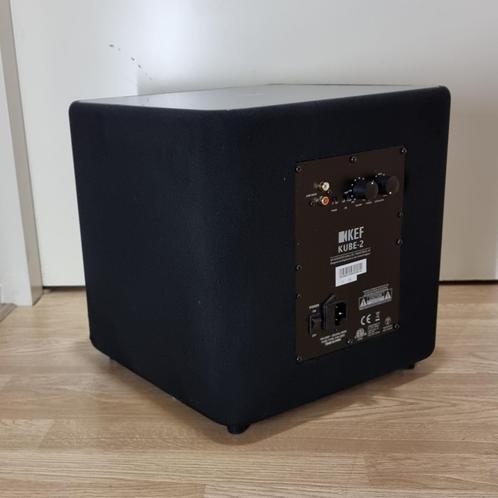 KEF Kube 2 subwoofer, Audio, Tv en Foto, Luidsprekerboxen, Zo goed als nieuw, Subwoofer, 120 watt of meer, Overige merken, Ophalen of Verzenden