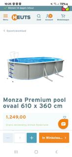 Zwembad, Jardin & Terrasse, Piscines, 120 cm ou plus, 300 cm ou plus, Ovale, Piscine intégrée