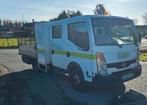 Nissan cabstar 2009 2.5d dubbelcabine 6personen openlaadbak., Auto's, 4 deurs, 6 zetels, Particulier, Te koop