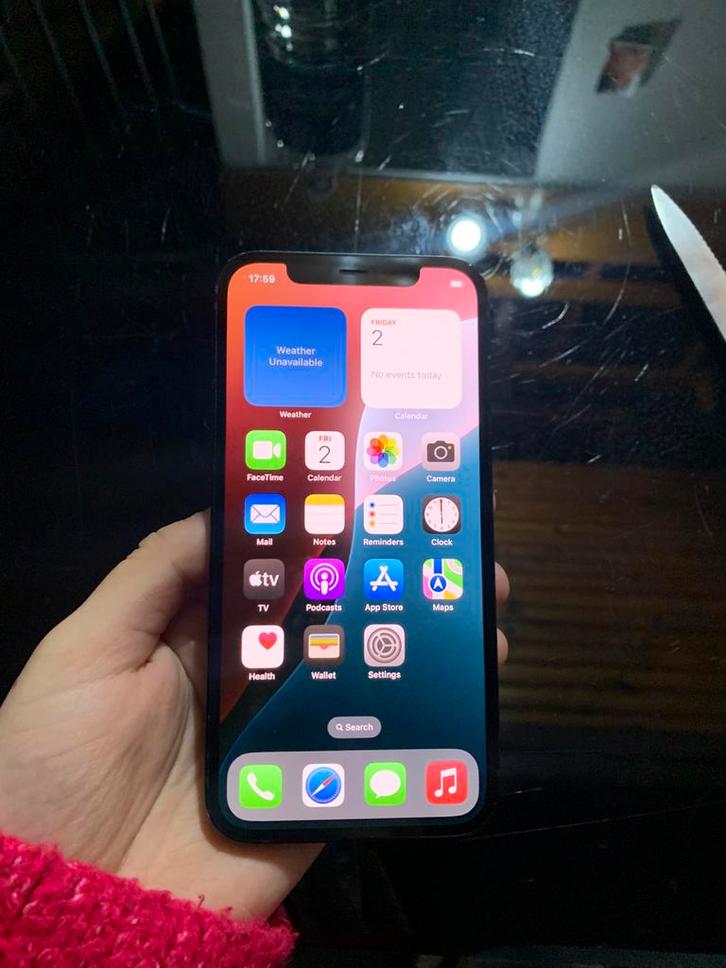 iPhone 12 – 256 Go – Bleu – État impeccable, Telecommunicatie, Mobiele telefoons | Apple iPhone, Zo goed als nieuw, 256 GB, Zonder abonnement