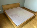 Tweepersoons Bed MALM 180x200, Huis en Inrichting, Slaapkamer | Bedden, 180 cm, 210 cm, Bruin, Hout