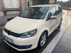 Touran 2.0tdi automatique 7places, Te koop, Monovolume, 5 deurs, Stof