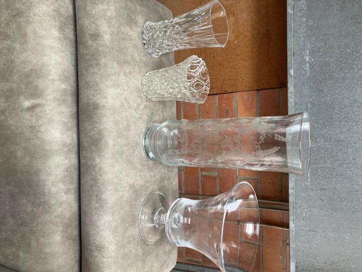 Glazen vazen, Huis en Inrichting, Woonaccessoires | Vazen, Ophalen