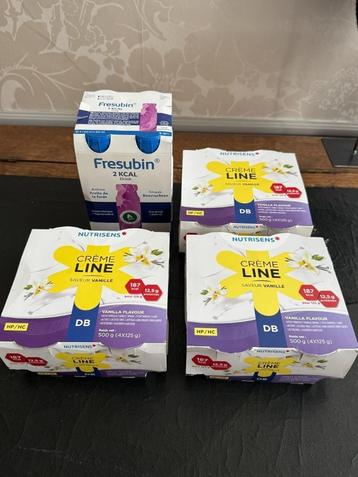 NUTRISENS Crème Line Vanille (12x)+Fresubin Energy drink(4x) beschikbaar voor biedingen