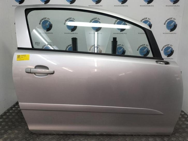 OPEL CORSA D L08 1.2-16V Enjoy [R_FRONT_DOOR] 2007, Auto-onderdelen, Carrosserie, Deur, Voor, Rechts, Gebruikt, ARN erkend, Stiba lid