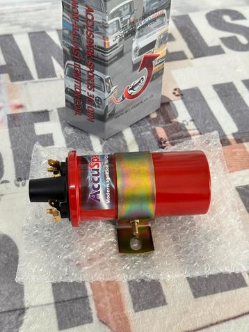 AccuSpark RED 12Volt Sport Ontstekingsspoel 3Ohm rood tuning beschikbaar voor biedingen