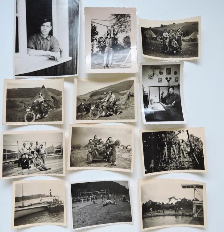 1950-1960  Foto's van ABBL ARDENSE JAGERS, Verzamelen, Militaria | Algemeen, Overige soorten, Ophalen of Verzenden