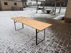 Biertafel - klaptafel - feesttafel - tafel, Neuf, Enlèvement, 50 à 100 cm, Rectangulaire