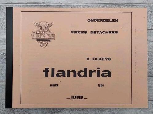 Onderdelenboek Flandria Rekord, Fietsen en Brommers, Handleidingen en Instructieboekjes, Nieuw, Ophalen of Verzenden