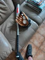 Baseball 34" aluminium met Wilson handschoen, Ophalen of Verzenden, Zo goed als nieuw