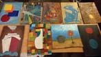 9 mooie kleine schilderwerkjes van een hobby schilder, Ophalen of Verzenden, Minder dan 50 cm, Schilderij, Minder dan 50 cm
