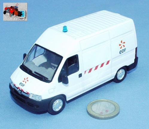Solido Les Utilities : Peugeot Boxer EDF, Hobby & Loisirs créatifs, Voitures miniatures | 1:50, Neuf, Bus ou Camion, Majorette