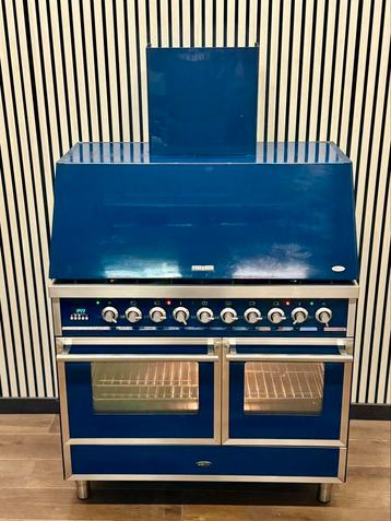 Luxe Boretti 6 pits Fornuis Incl. Afzuigkap 100 CM beschikbaar voor biedingen