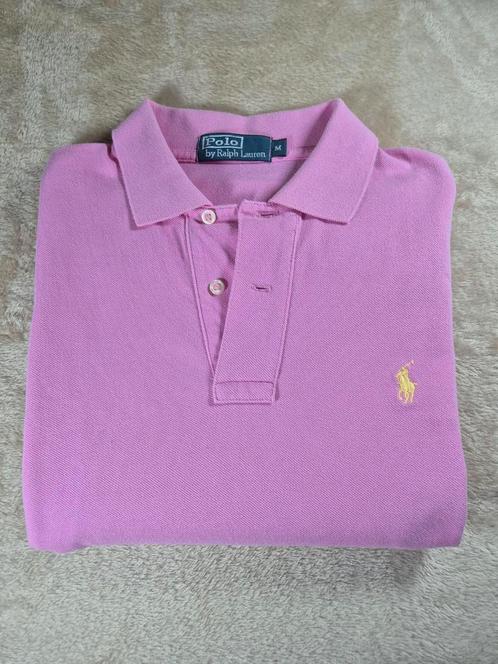 Polo Ralph Lauren Homme Taille L – Rose Logo Jaune, Kleding | Heren, Polo's, Nieuw, Maat 52/54 (L), Roze, Ophalen of Verzenden